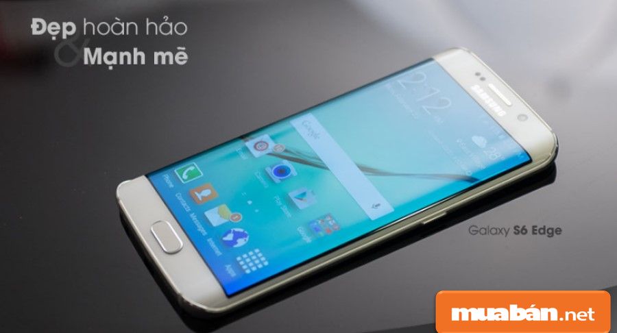 Màn hình được Samsung tạo độ cong bởi công nghệ nung và cắt tiên tiến nhất.