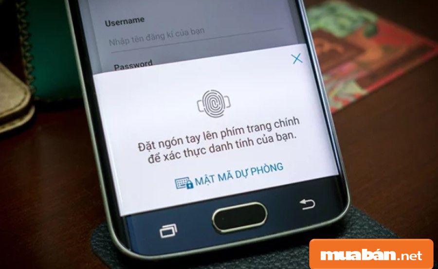 Cảm biến vân tay nằm ngay nút Home giúp bảo mật các dữ liệu và hình ảnh của bạn.