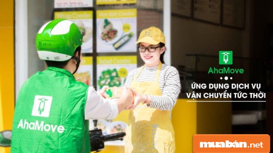 Ahamove là một trong những ứng dụng công nghệ giao hàng hỗ trợ shipper.
