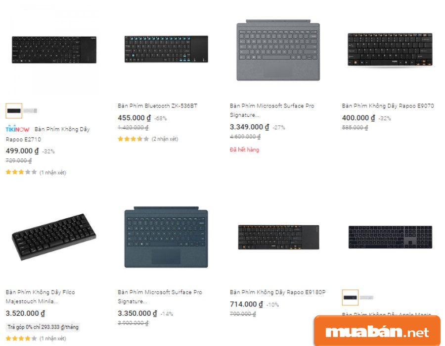 Bàn Phím Bluetooth - Những Ưu Điểm Khiến Bạn Muốn Dùng Nó Ngay! 6 Giá Sản Phẩm Cũng Tùy Từng Thương Hiệu Mà Giá Có Thể Từ Vài Trăm Ngàn Đến Vài Triệu Đồng.
