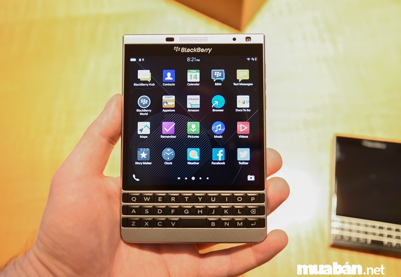 Blackberry Passport - Dòng Smartphone Gây Ấn Tượng Từ Cái Nhìn Đầu Tiên 5 Bàn Phím Blackberry Passport Dễ Thao Tác