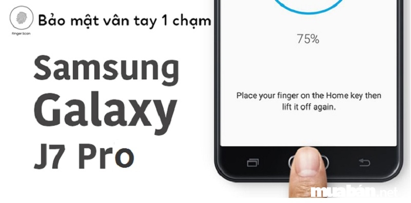 Samsung Galaxy J7 Pro - Smartphone Thời Thượng, Giá Ấn Tượng 3 Cảm Biến Vân Tay Mở Khoá Cực Nhanh