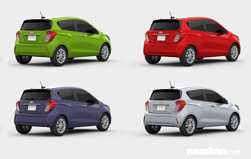 Giá bán xe Chevrolet Spark 2017 từ 229 triệu đồng