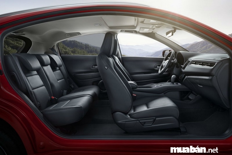 5 Ưu Điểm Chinh Phục Khách Hàng Việt Của Mini Suv Honda Hrv 2019 5 Nội Thất Xe Trang Nhã, Không Gian Rộng Rãi.