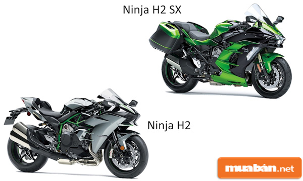 Môtô Ninja H2, H2 SX - Siêu mô tô