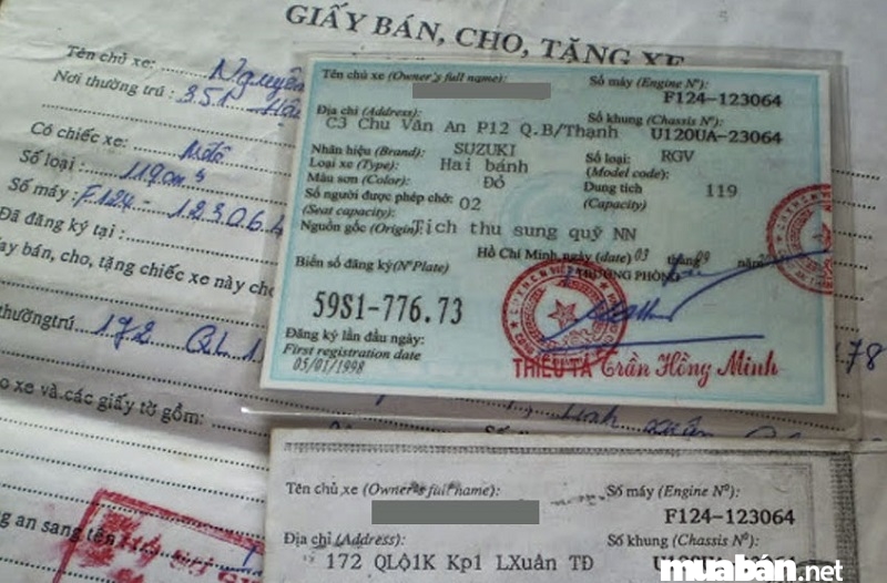 Quy Trình Mua Bán Xe Và Sang Tên Đổi Chủ Cho Xe Máy Chuẩn Nhất 2019 2 Chuẩn Bị Giấy Tờ Bản Chính