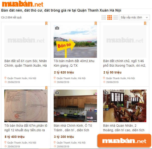 Mua bán nhà đất Hà Nội