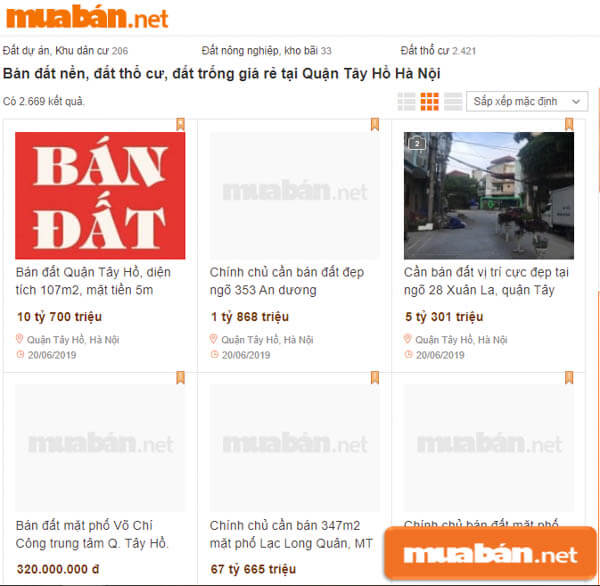Mua bán nhà đất Hà Nội