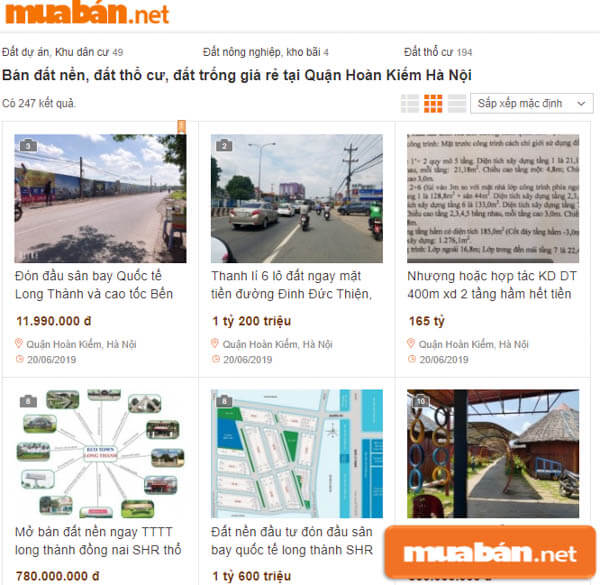 Mua bán nhà đất Hà Nội