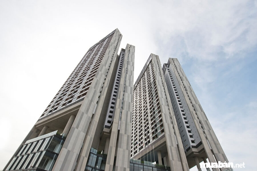 Dolphin Plaza được thiết kế đặc biệt ấn tượng, độc đáo với 4 toà tháp 28 tầng