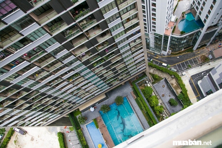 Các căn Penthouse có diện tích 600m2, được thiết kế với tiêu chuẩn quốc tế.