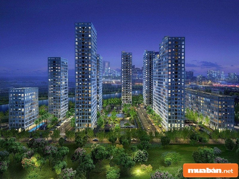 ảnh chụp các tòa nhà cao tầng