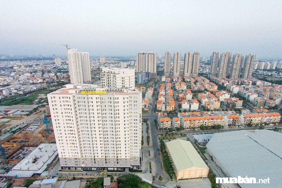 Giá căn hộ Him Lam Riverside từ 30 triệu đồng/m2.