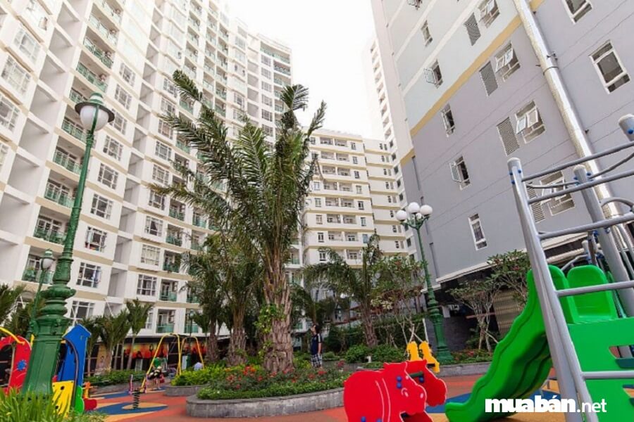 Lô A2 của dự án Him Lam Riverside gồm 3 Block nhà cao tầng thiết kế thông minh, thoáng mát