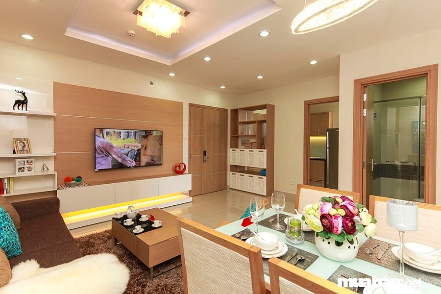 Mỗi phòng khách đều có view hướng ra không gian mở bên ngoài để đón gió, ánh sáng tự nhiên