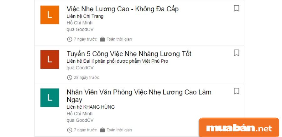 Hãy cẩn trọng với nội dung đăng tuyển việc nhẹ - lương cao đầy hấp dẫn!