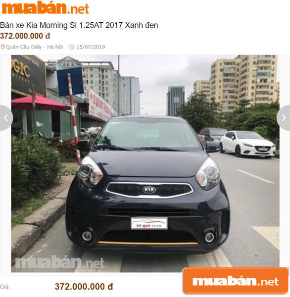 Kia Morning Cũ Có Đáng Mua? Giá Bán Xe Kia Morning Tốt Nhất Hiện Nay 7 Kia Morning Cũ