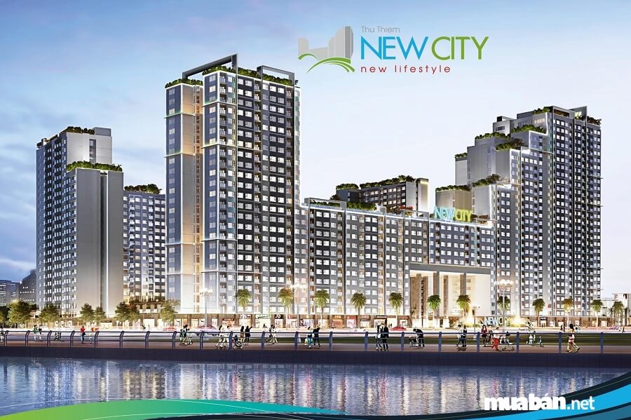 Dự án chung cư New City Thủ Thiêm, quận 2, TPHCM.