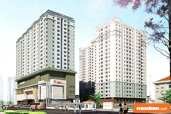 Hình dựng Saigonres Plaza