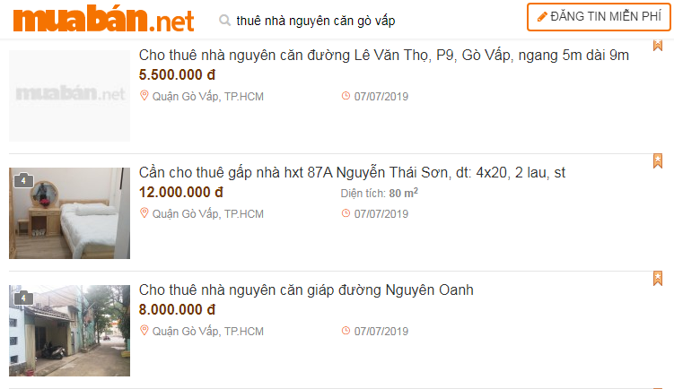 Thuê Nhà Nguyên Căn Gò Vấp Cần Lưu Ý Những Điều Này! 8 Thuê Nhà Nguyên Căn Gò Vấp
