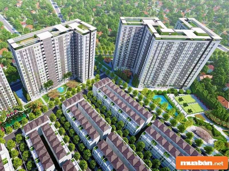 2 tòa dự án Topaz home