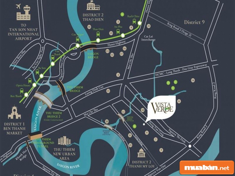 Vista Verde Và Giá Trị Bền Vững Cho Tương Lai 4 Bản Đồ Dự Án