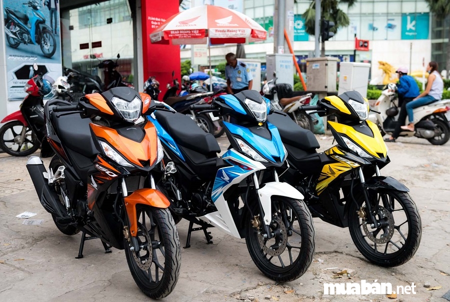 Winner 150 phiên bản mới 2019 được Honda thay đổi thiết kế của tem xe và tùy chọn màu.