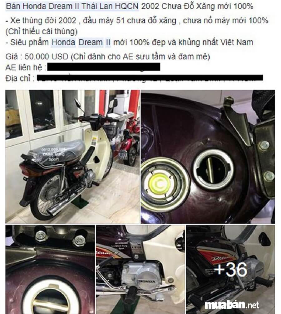 3 Mẫu Xe Máy Cũ Có Giá Bán &Quot;Cao Ngất&Quot; Vẫn Được Nhiều Người Tìm Mua 7 Honda Dream Biển Tứ Quý Rất Đẹp Với Giá 50.000 Usd (1,134 Tỷ Đồng), Ngang Với Giá Của Chiếc Ôtô Camry.