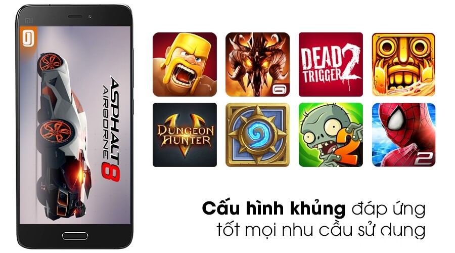 Xiaomi Mi5 - Kẻ Hủy Diệt Các Flagship Của Các Ông Lớn, Giá Bán Tốt 5 Xiaomi Mi 5 Được Trang Bị Con Chip Mạnh Mẽ Snapdragon 820 4 Nhân 64-Bit,