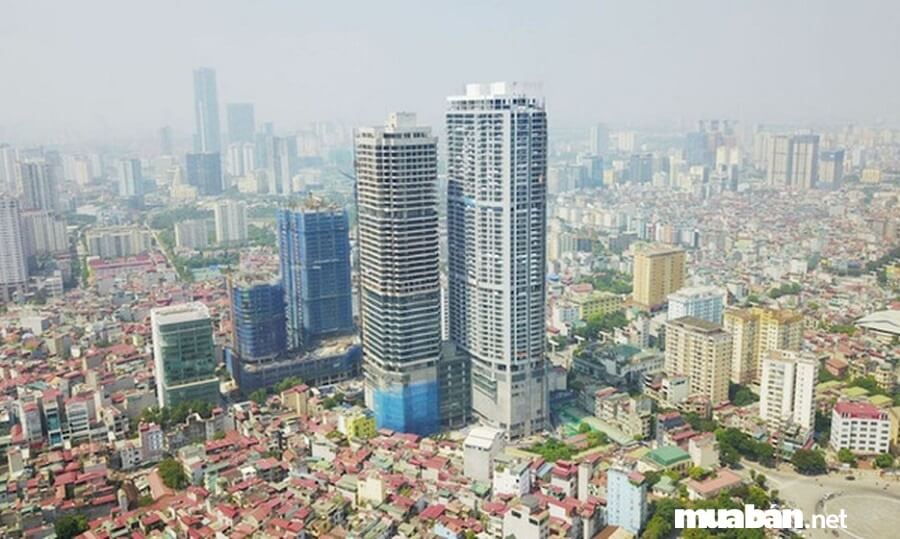 Dự án Discovery Complex là một khu phức hợp được xây trên tổng diện tích xây dựng là 10.218m2.