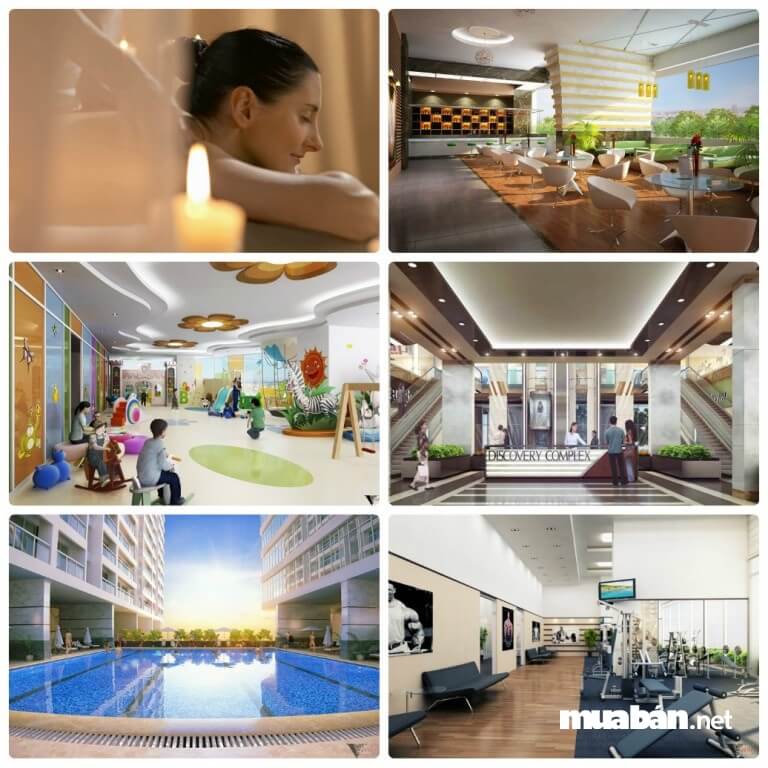 Tiện ích nội khu tại dự án Discovery Complex