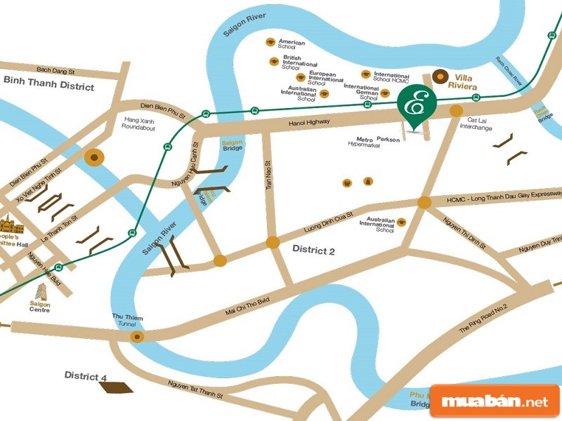 Estella Heights: Căn Hộ 5 Sao Chuẩn Singapore 3 Vị Trí Vàng Của Dự Án Estella Heights