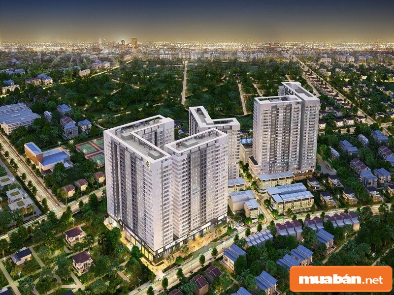 Dự án nhìn từ trên cao