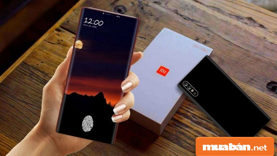 Cảm biến vân tay trước màn hình Xiaomi Mi 9.