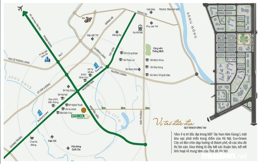 Eco Green City - “Thành Phố Xanh” Thông Minh Và Tiện Ích 3 Eco Green City Nằm Ở Phía Tây Nam Hà Nội.
