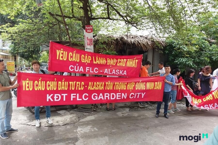 Nhiều sai phạm quanh dự án FLC Garden Đại Mỗ.