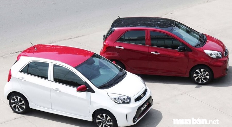 Kia Morning 2017 sở hữu kích thước tổng thể dài x rộng x cao lần lượt là 3.595 x 1.595 x 1.485 mm.