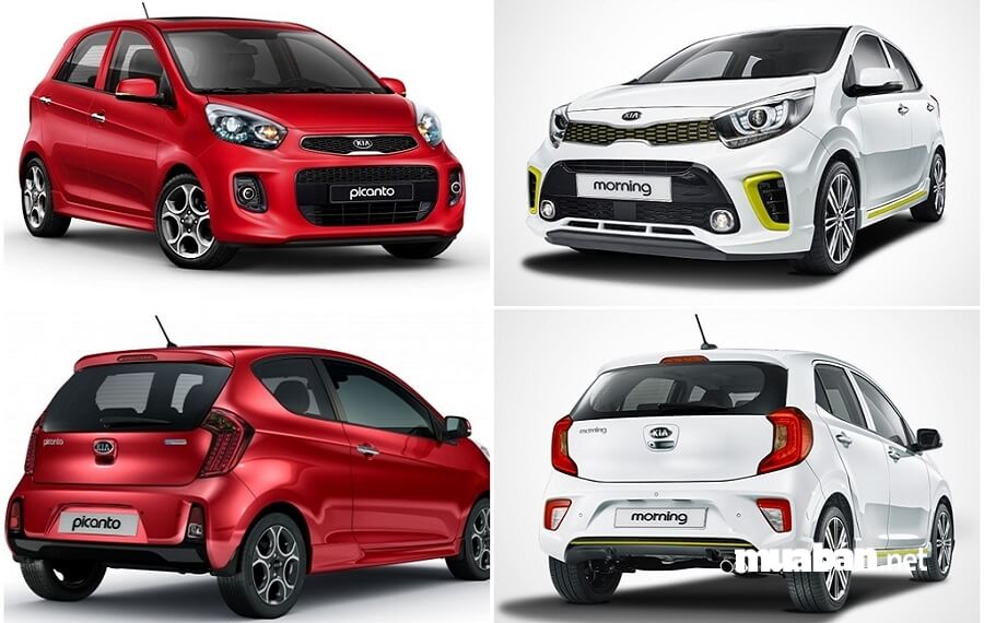 Ngoại hình nhỏ nhắn ấn tượng của Kia Morning 2017