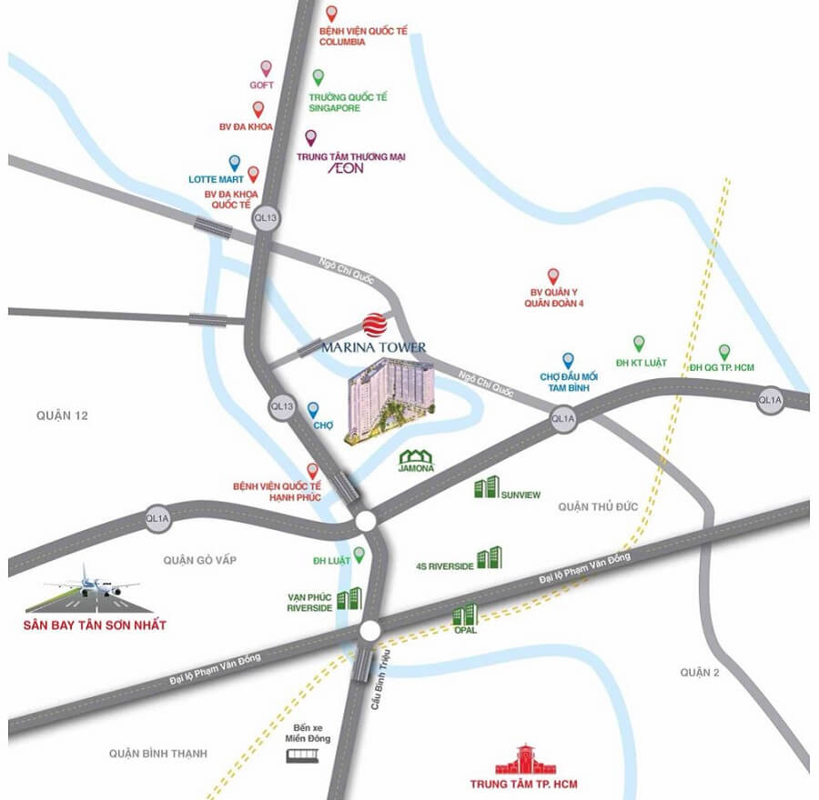 8 Lý Do Marina Tower &Quot;Nổi Đình Nổi Đám&Quot; Tại Thị Trường Bất Động Sản Bình Dương 7 Hạ Tầng Hoàn Chỉnh, Dễ Dàng Kết Nối Với Trung Tâm Sài Gòn