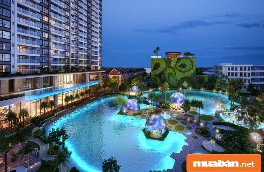 Dự án này được thiết kế với các hồ bơi cao cấp và sang trọng nhất.
