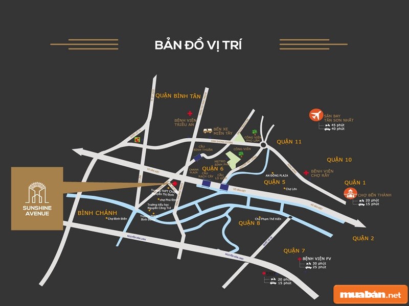Bản đồ dự án