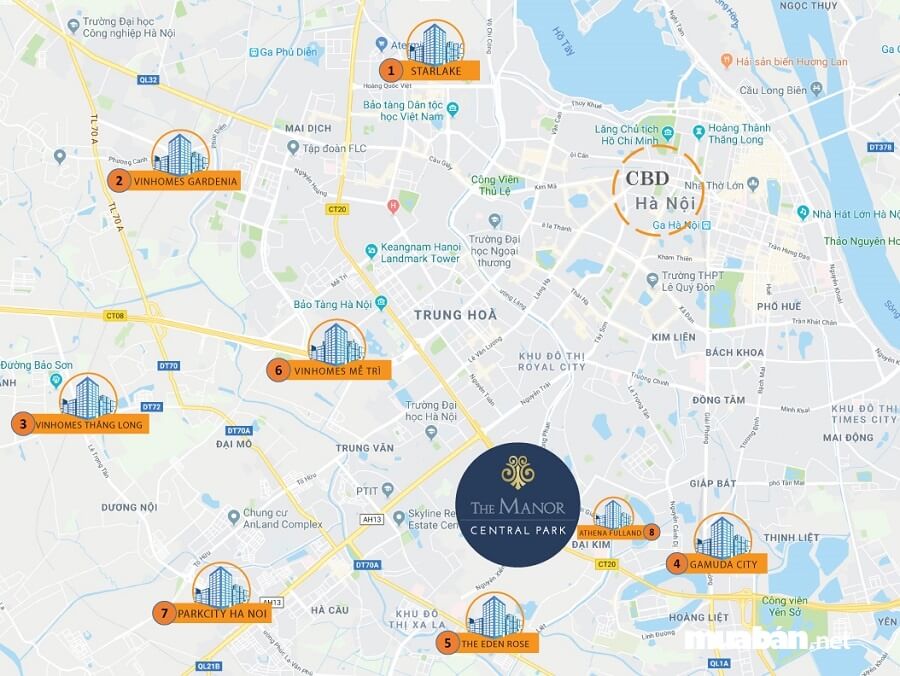 3 Ông Lớn Đứng Sau Thành Công Của Dự Án The Manor Hà Nội 7 Từ The Manor Cư Dân Vô Cùng Thuận Lợi Trong Kết Nối Giao Thông Đến Khu Vực Bắc Thăng Long – Nội Bài.