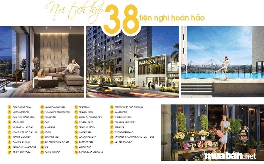 Dự Án Jamona Heights Quận 7 Đáp Ứng Đa Dạng Nhu Cầu Của Cư Dân 5 Chủ Đầu Tư Trang Bị Tới 38 Tiện Ích Nội Khu Tại Dự Án Căn Hộ Jamona Heights.