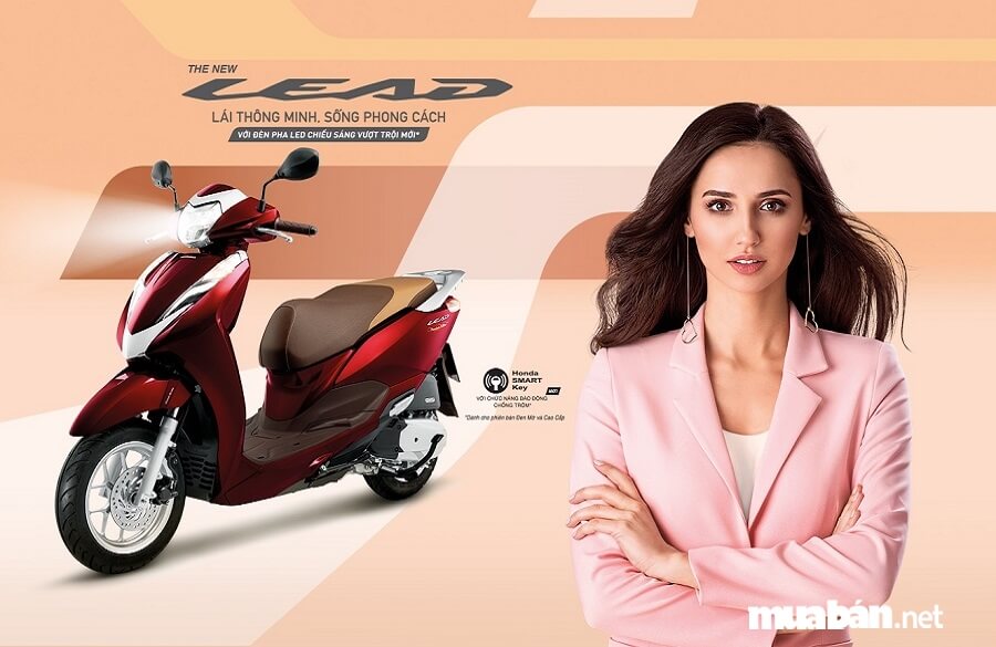 Honda Lead 2019 có kích thước tổng thể dài x rộng x cao lần lượt là: 1.842 x 680 x 1.130 (mm)