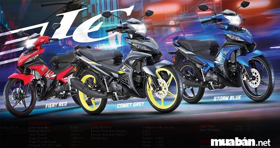 Exciter 135 2019 Giá Chỉ Từ 38 Triệu Đồng Sắp Về Việt Nam 6 Yamaha Exciter 135 2019 Có 3 Màu Tùy Chọn Màu Sắc, Gồm: Đỏ, Xanh Và Xám.