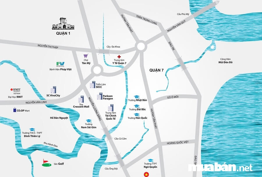 An Gia Riverside - Nơi Hội Tụ Mọi Tiêu Chí Cho Cuộc Sống Hiện Đại 4 Angia Riverside Tọa Lạc Ngay Góc Đường Đào Trí, Quận 7, Tp.hcm.