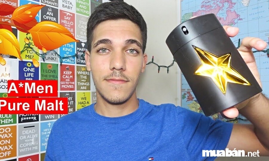 Top 10 Chai Nước Hoa Nam Có Mùi Hương Quyến Rũ Nhất 12 A*Men Pure Malt Có Thiết Kế Chai Đầy Tinh Tế Và Sang Trọng.