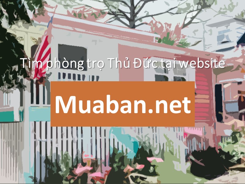 Tìm phòng trọ thông qua website muaban.net