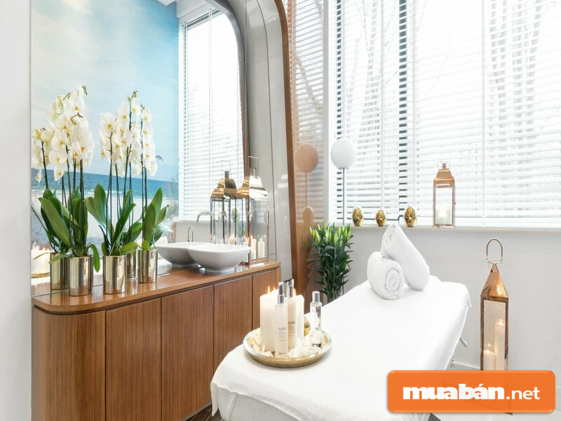 Cư dân có thể thư giãn tại Spa cao cấp nội khu
