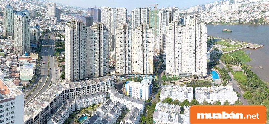 Dự án căn hộ này có khá nhiều dự án lớn bao bọc xung quanh như Garden Gate, Pearl Plaza...